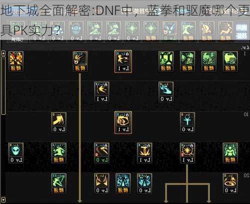 地下城全面解密:DNF中，蓝拳和驱魔哪个更具PK实力？