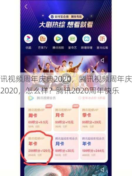 腾讯视频周年庆典2020，腾讯视频周年庆典2020，怎么样？腾讯2020周年快乐！