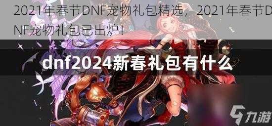 2021年春节DNF宠物礼包精选，2021年春节DNF宠物礼包已出炉！